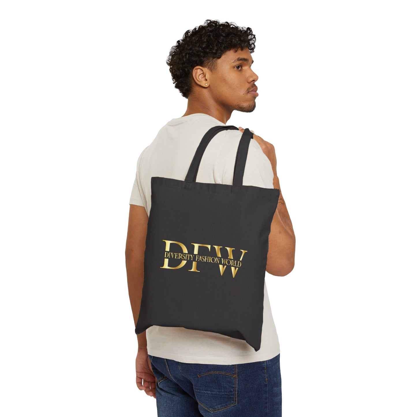 Diversity Fashion World Cotton Canvas Tote Bag