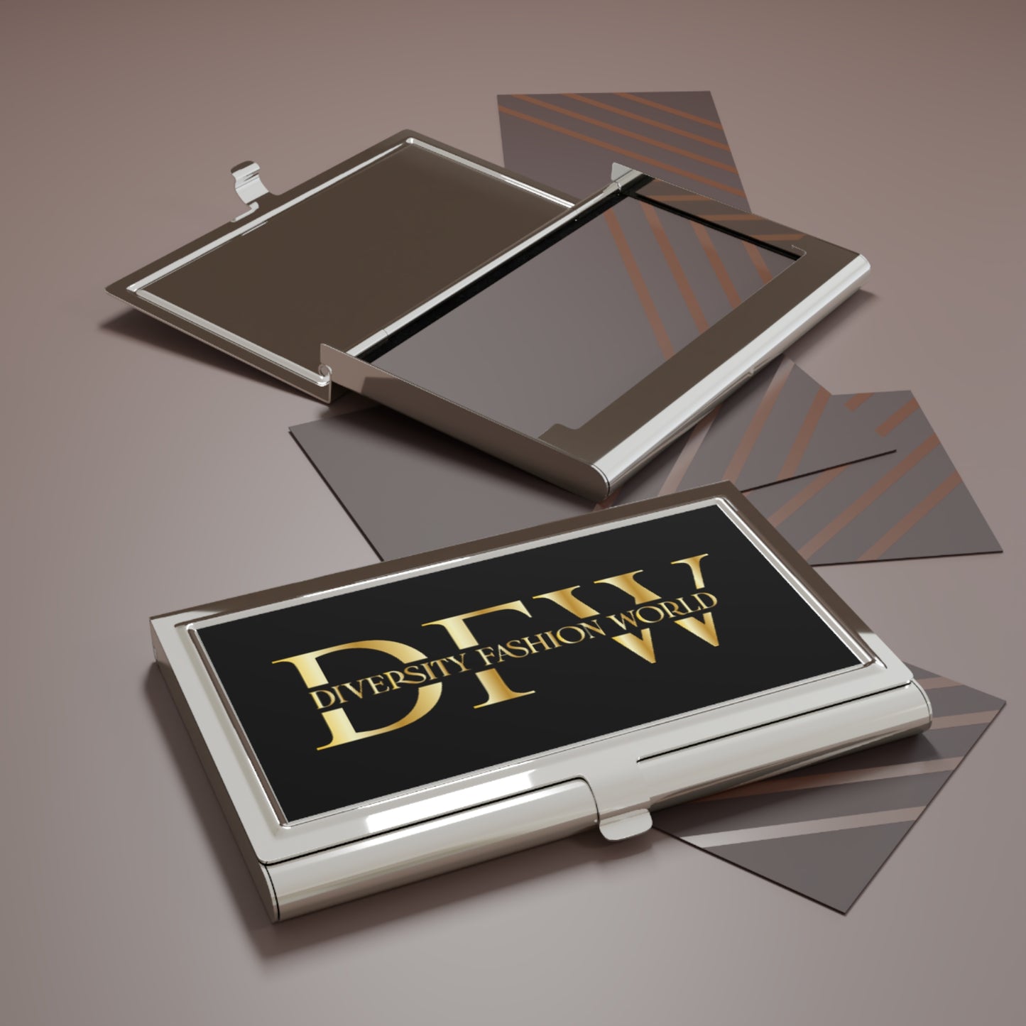 Diversity Fashion World Business Card Holder