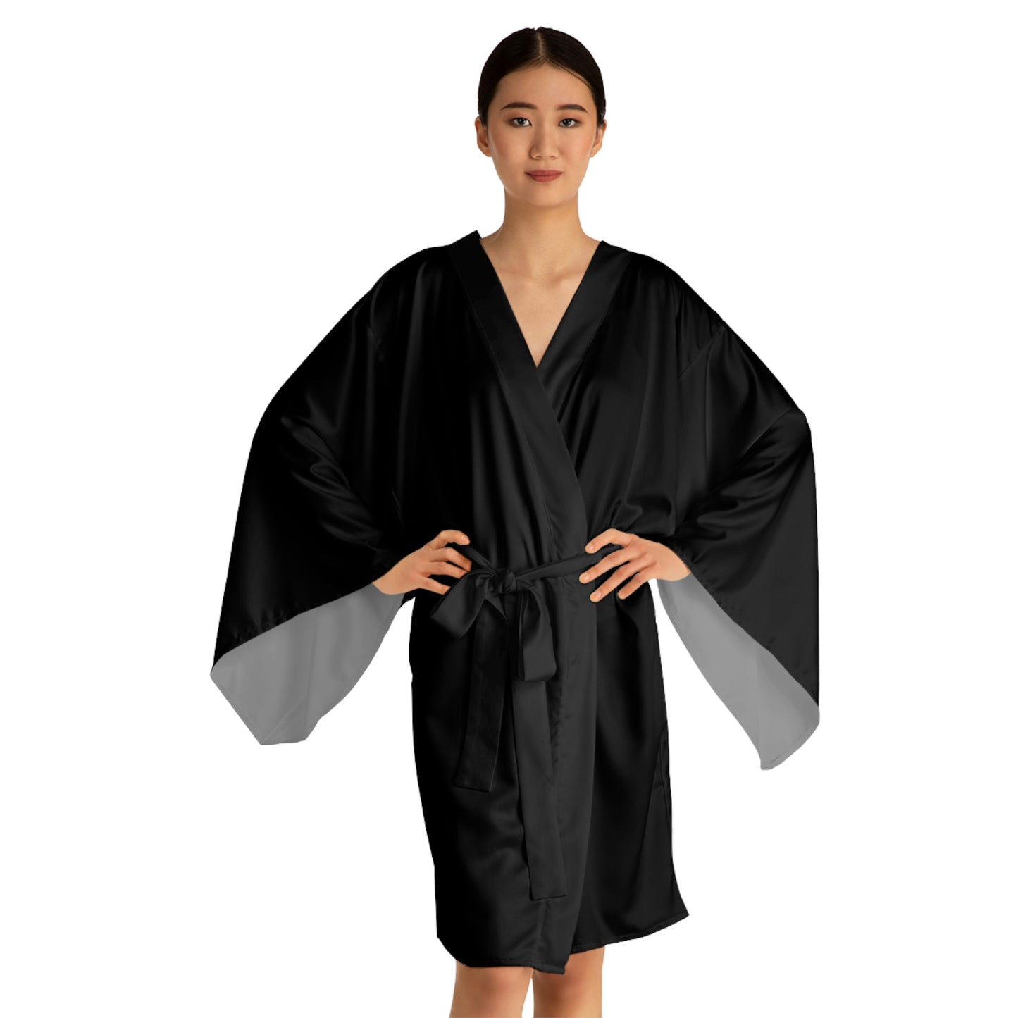 Diversity Fashion World Long Sleeve Kimono Robe